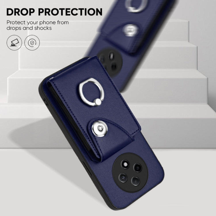 Phone Case with Card Holder, Ring Stand & Lanyard - Wallet Case