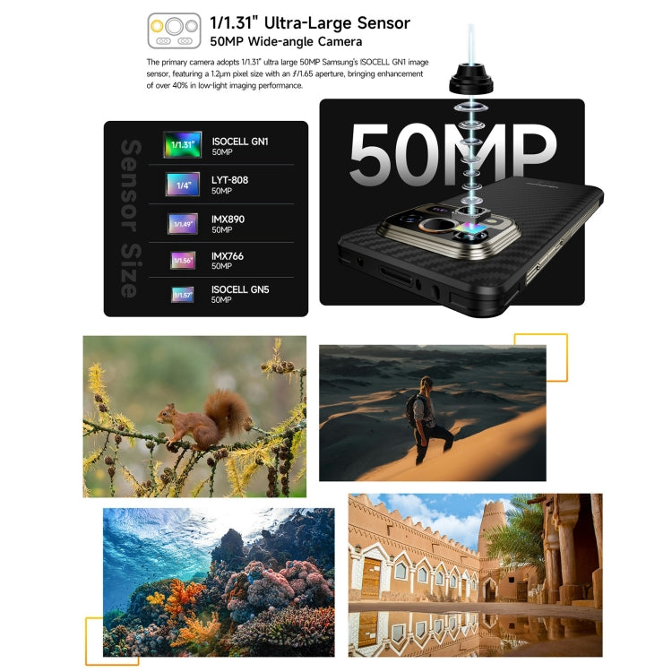 Ulefone Armor 25T Pro Rugged Smartphone - Thermal Imaging, 6.78" 5G Android 14