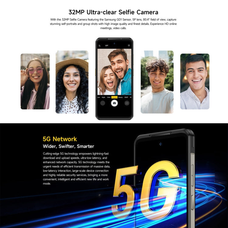 Ulefone Armor 25T Pro Rugged Smartphone - Thermal Imaging, 6.78" 5G Android 14