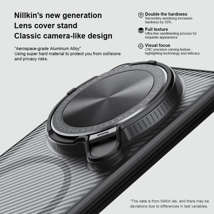 NILLKIN CamShield Prop MagSafe Magnetic Translucent PC Phone Case