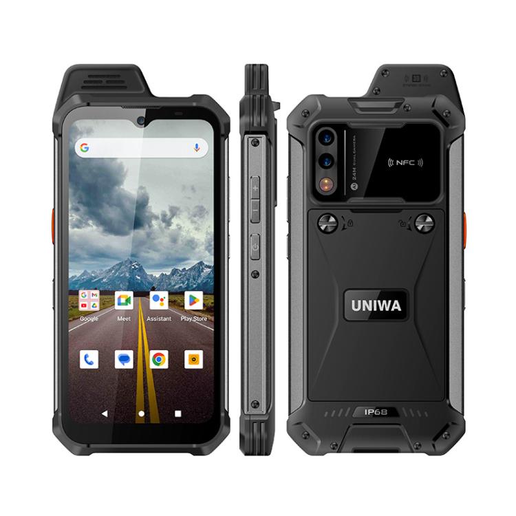 UNIWA W999 Rugged Phone, 8GB+128GB, 6.3 inch Android 13 Mediatek MT6789 Helio G99 Octa Core, NFC, Network: 4G, EU Plug, US Plug, UK Plug, AU Plug