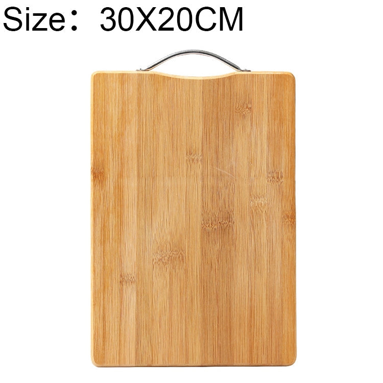 Bamboo Cutting Board 30cm x 20cm - Thick Rectangular Chopping Block