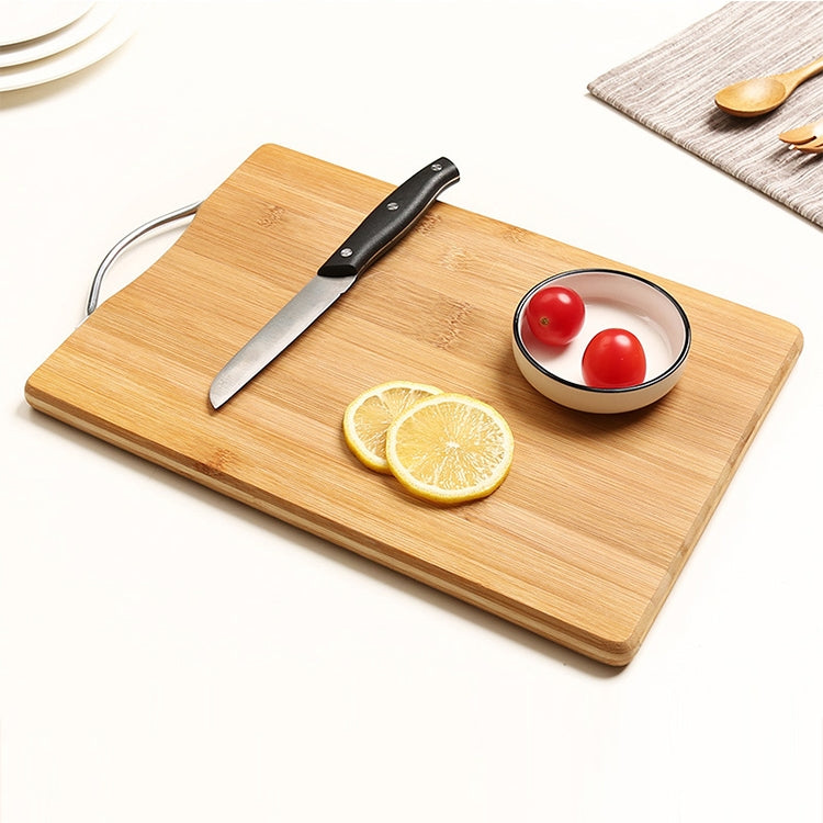 Bamboo Cutting Board 30cm x 20cm - Thick Rectangular Chopping Block
