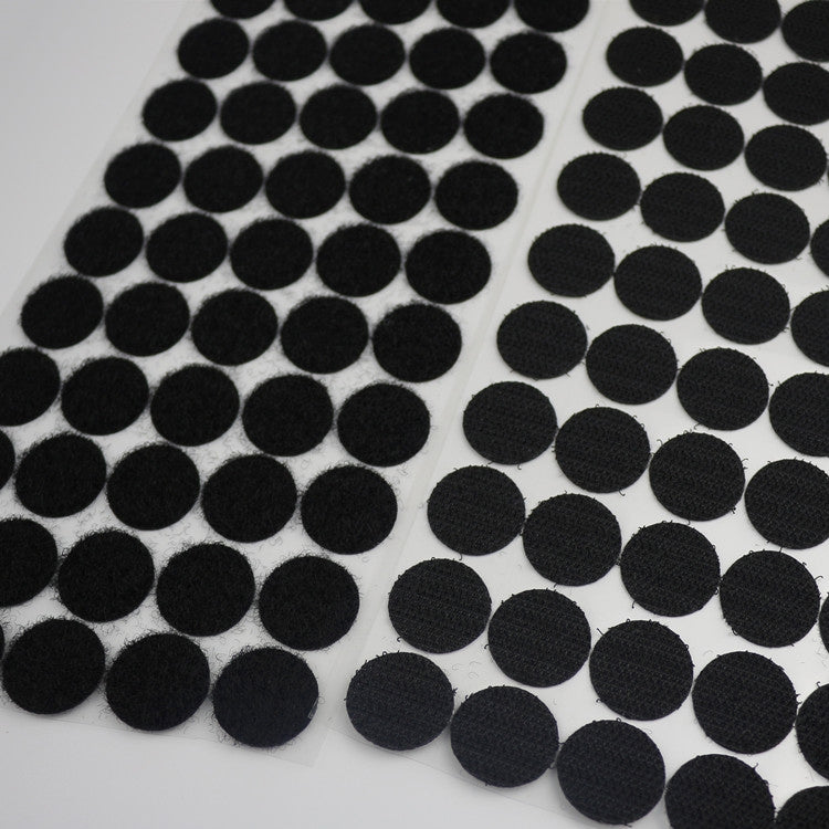 Adhesive Hook and Loop Dots 20mm - 1000 PCS Round Nylon Fastener Coins