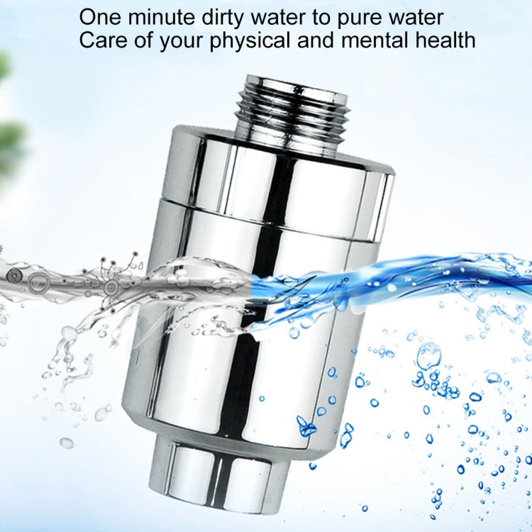 Anion Shower Chlorine Filter - 2cm Interface Water Purification Filter for Healthier Showers