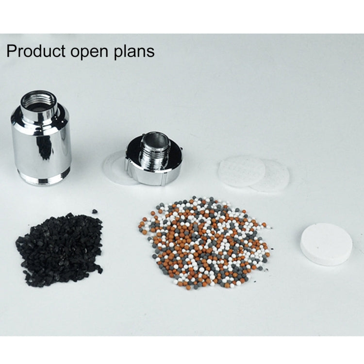 Anion Shower Chlorine Filter - 2cm Interface Water Purification Filter for Healthier Showers