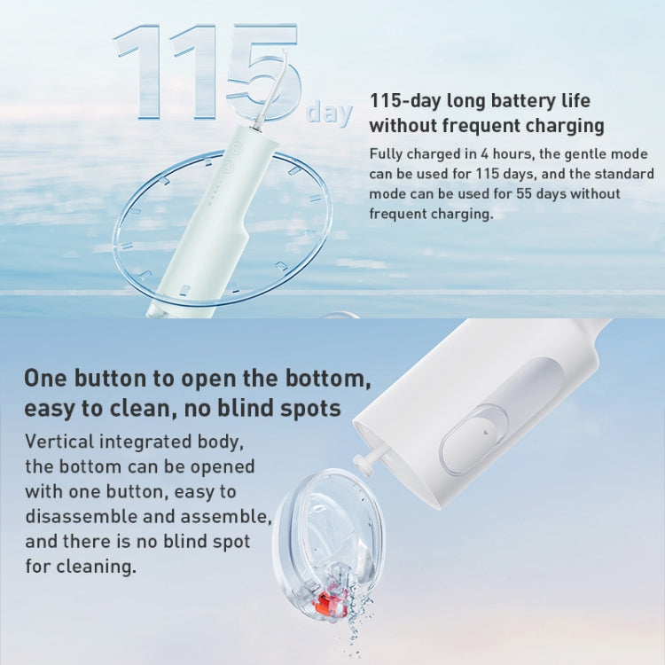 Original Xiaomi Mijia F300 Electric Pulse Oral Irrigator Tooth Cleaner, Capacity : 240mL