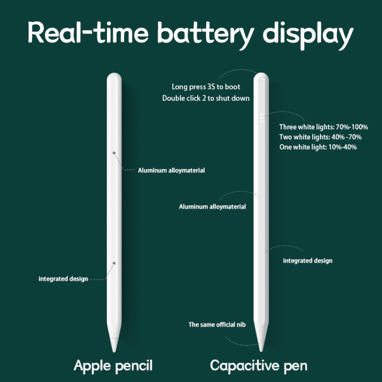 JD12 Anti-mistouch Stylus Pen with Battery Display