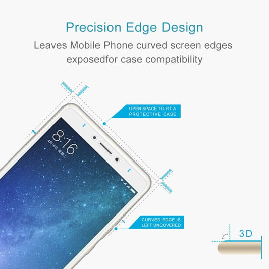 10 PCS Tempered Glass Screen Protector for Xiaomi Mi Max 2 - 9H Hardness