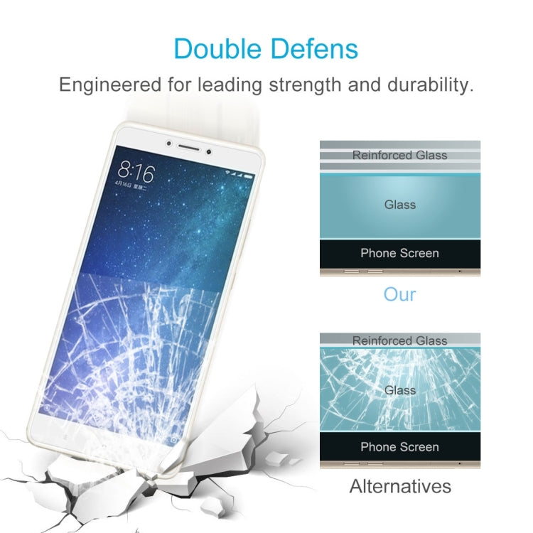 10 PCS Tempered Glass Screen Protector for Xiaomi Mi Max 2 - 9H Hardness