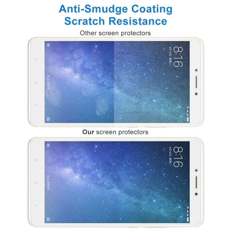 10 PCS Tempered Glass Screen Protector for Xiaomi Mi Max 2 - 9H Hardness