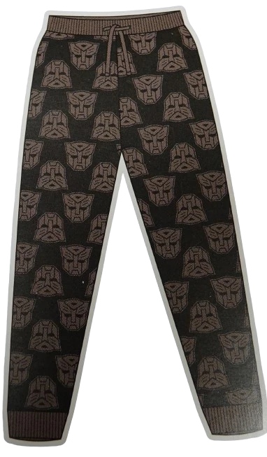 P1029 TRANSFORMERS LOUNGE PANTS TEEN/ADULT