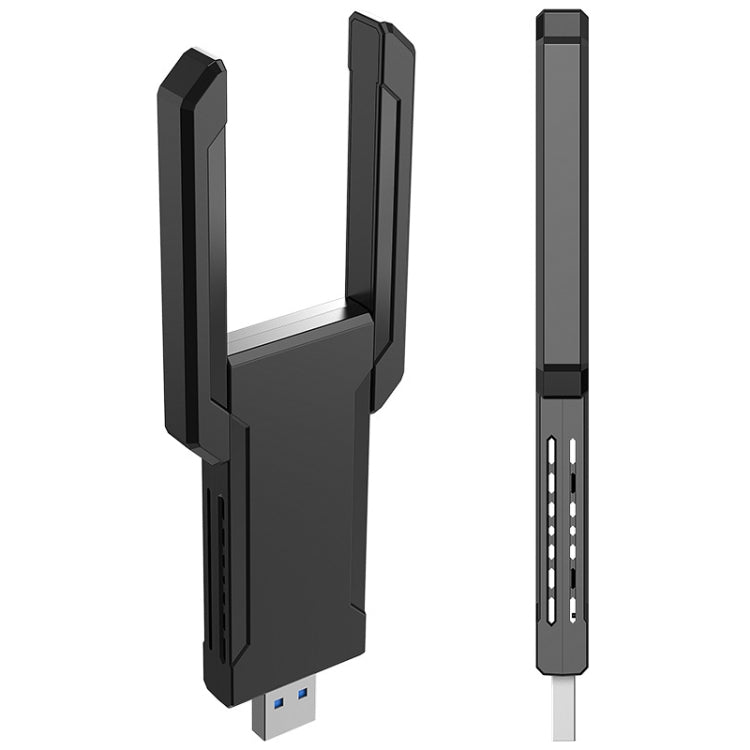 COMFAST 972AX WiFi 6 USB Adapter - 5400Mbps Wireless Network Card Plug & Play