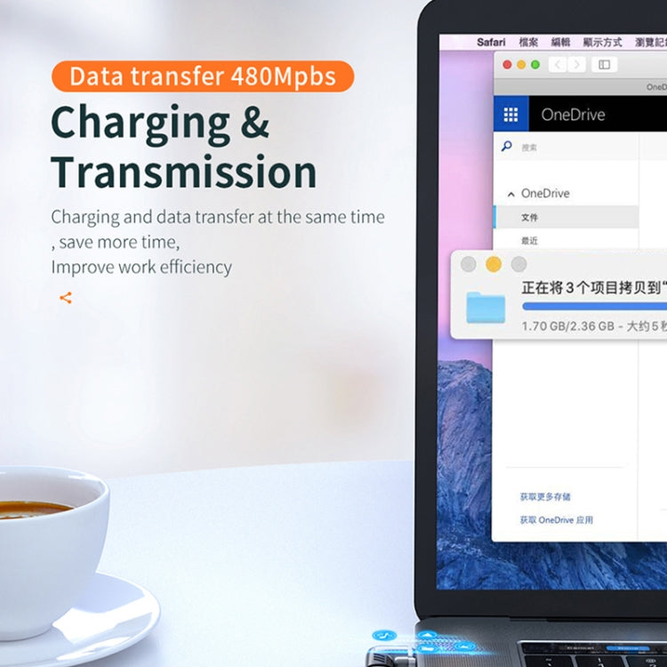 100W USB-C Magnetic Charging Adapter - 90° Elbow PD Fast Charge Connector