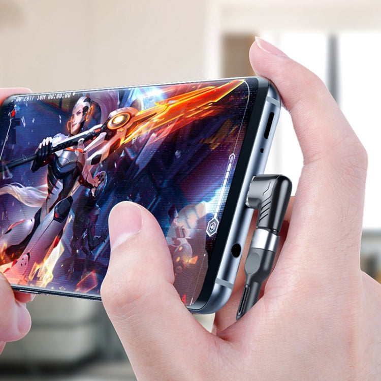 100W USB-C Magnetic Charging Adapter - 90° Elbow PD Fast Charge Connector