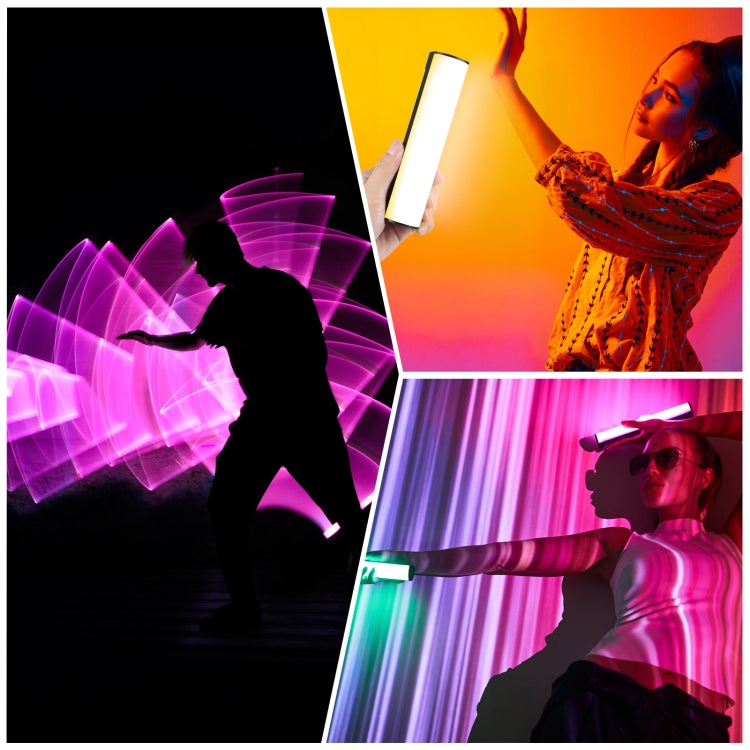PULUZ 17cm RGB LED Stick Light - Handheld Magnetic Photo Fill Light