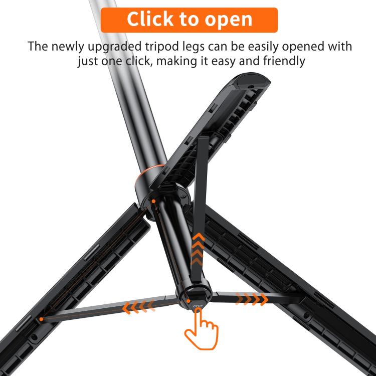 PULUZ 1.3m Action Camera Selfie Stick Tripod Vlog Live Streaming Holder