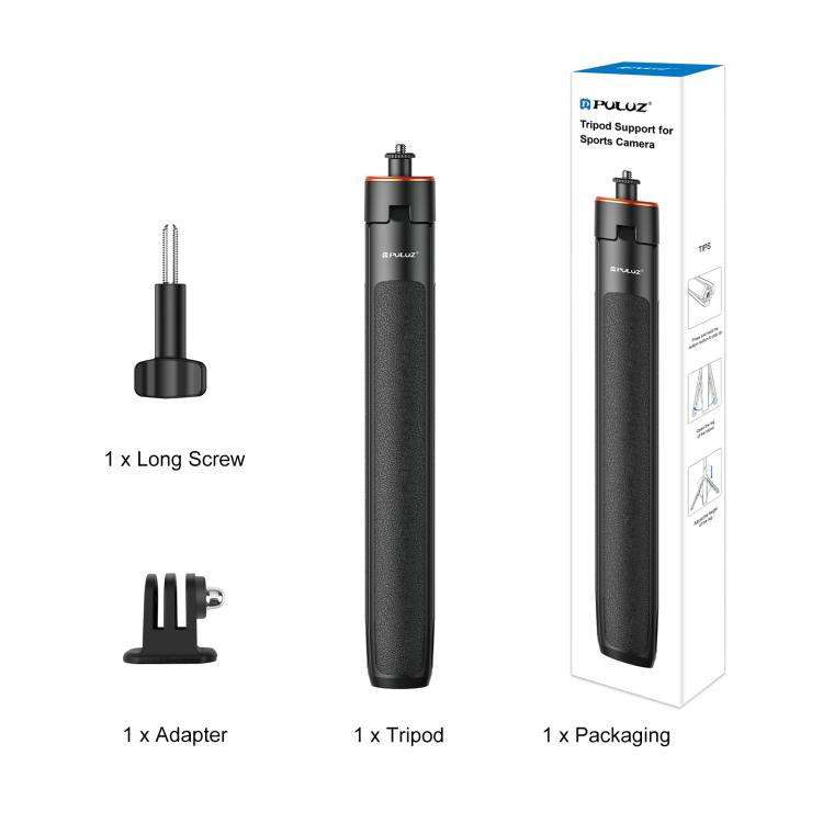 PULUZ 1.3m Action Camera Selfie Stick Tripod Vlog Live Streaming Holder