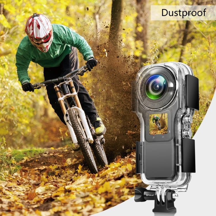 Insta360 One RS 1-Inch 360 Edition Waterproof Case - PULUZ 40m Underwater Housing