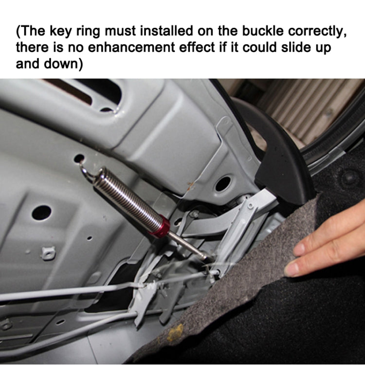 2PCS Automatic Car Trunk Lid Lifting Spring - Adjustable Backup Support Device