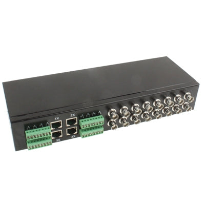 16 Channel Passive UTP Video Transceiver - Rack Mount CCTV Balun