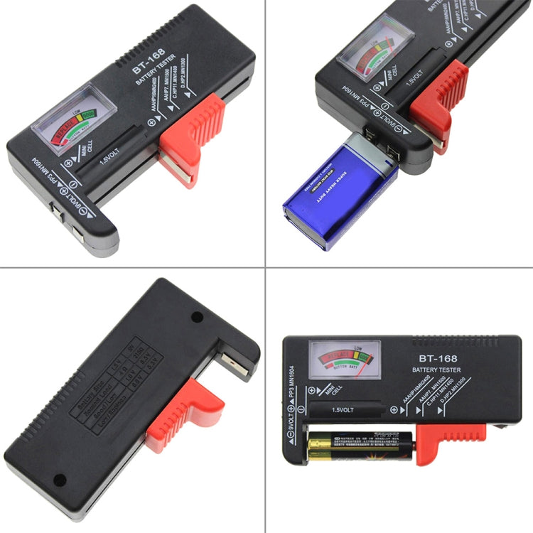 Universal Battery Tester - AAA, AA & 9V Battery Checker | No Batteries Required