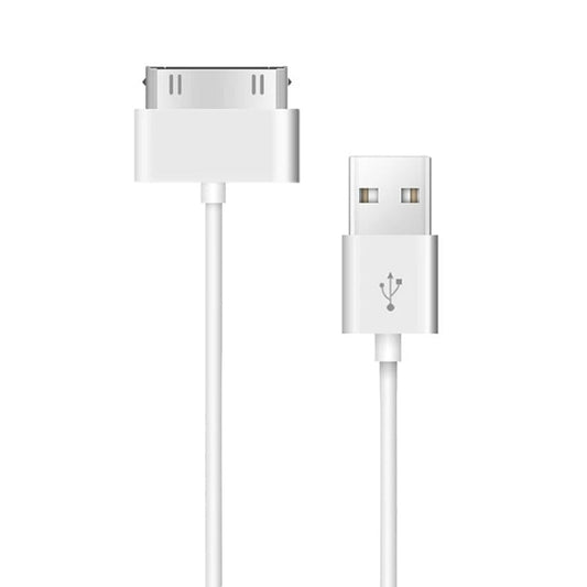 Apple 30-Pin to USB Charging Cable for iPhone 4/4S, iPad 2/3, iPod - 1m