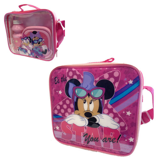 SB4 OFFICIAL MINNIE MOUSE 3PC LUNCH SET