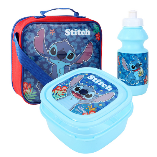 SB6 LILO & STITCH OFFICIAL 3 PC LUNCH SET