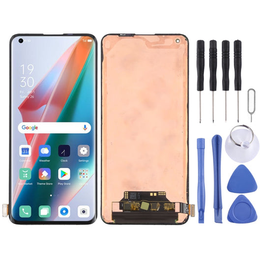 Original Ltpo AMOLED Material LCD Screen and Digitizer Full Assembly for OPPO Find X3 / Find X3 Pro CPH2173 PEEM00 PEDM00