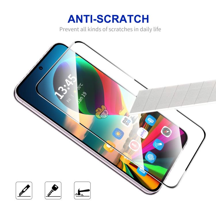 ENKAY Hat-Prince Full Glue Tempered Glass Screen Protector - Samsung