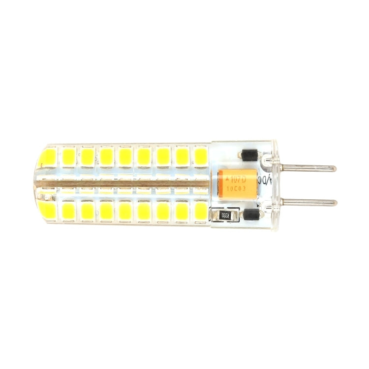 GY6.35 5W SMD2835 72LEDs Dimmable Silicone Corn Bulb for Chandelier Crystal Lamp Lighting Accessories,AC 12V, Warm White, Cool White