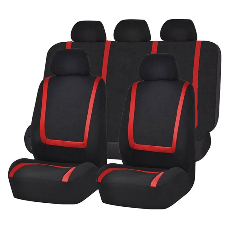 Universal Car Seat Cover Set - Polyester Fabric Automobile Seat Protector