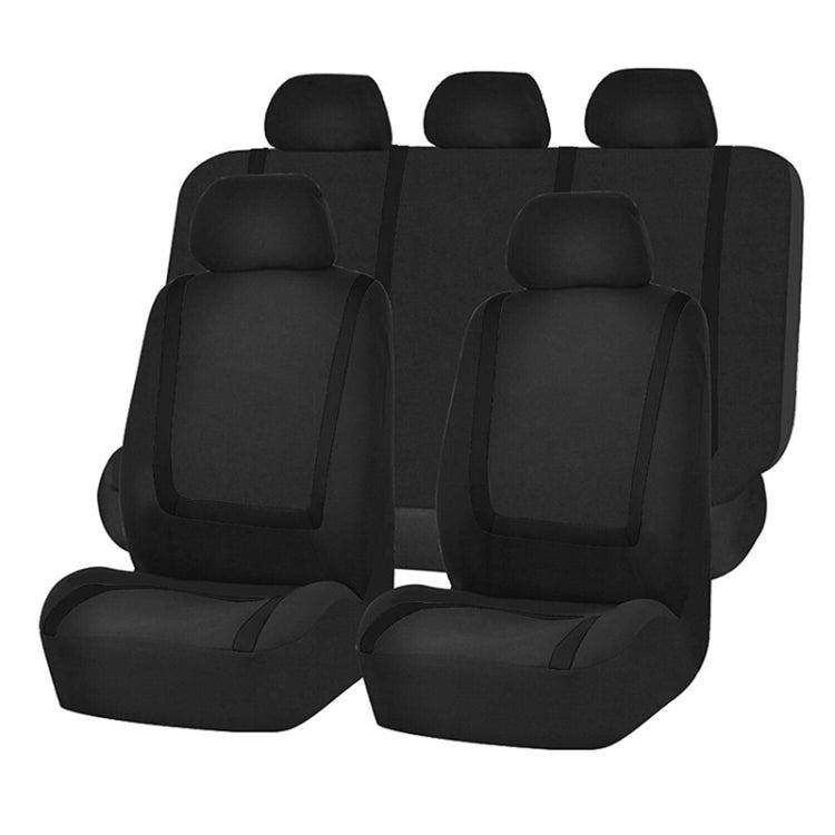 Universal Car Seat Cover Set - Polyester Fabric Automobile Seat Protector