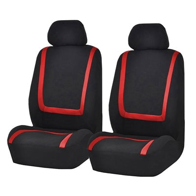 Universal Car Seat Cover Set - Polyester Fabric Automobile Seat Protector