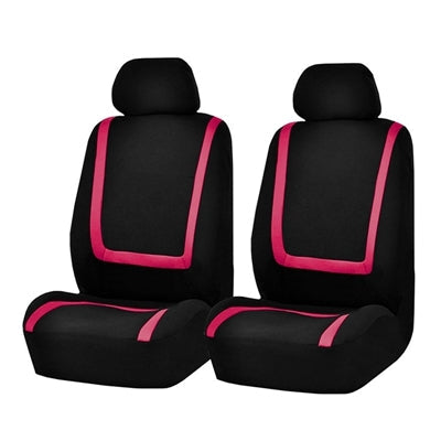 Universal Car Seat Cover Set - Polyester Fabric Automobile Seat Protector