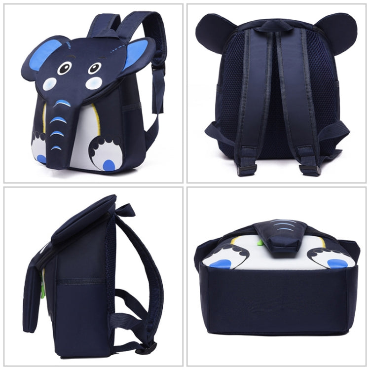 Cute 3D Elephant School Backpack for Kids - Animal Design Boys Girls Schoolbag