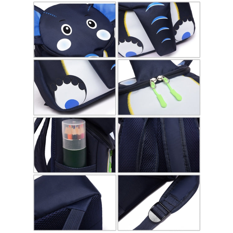 Cute 3D Elephant School Backpack for Kids - Animal Design Boys Girls Schoolbag