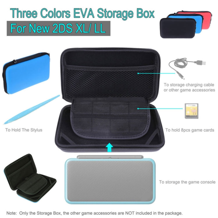 Nintendo 2DS XL Hard EVA Protective Storage Case - Travel Carry Cover