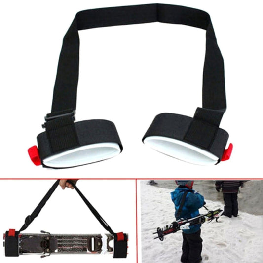 Adjustable Snowboard Carrying Strap - Portable Nylon Shoulder Strap (1.2m Max Length)