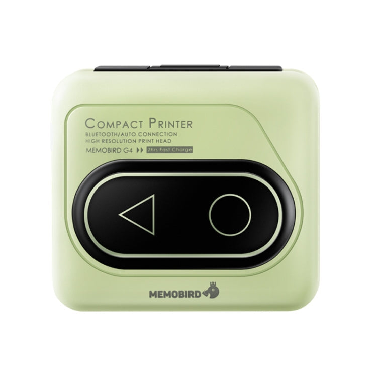 Memobird G4 Handheld Home Student Search Question Graffiti Notes Portable Bluetooth Thermal Printer, Avocado Green, Peach Powder, Classic White