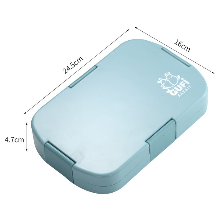 XINGCHENG XC-451 Microwave Student Lunch Box Plastic Compartment Portable Lunch Box