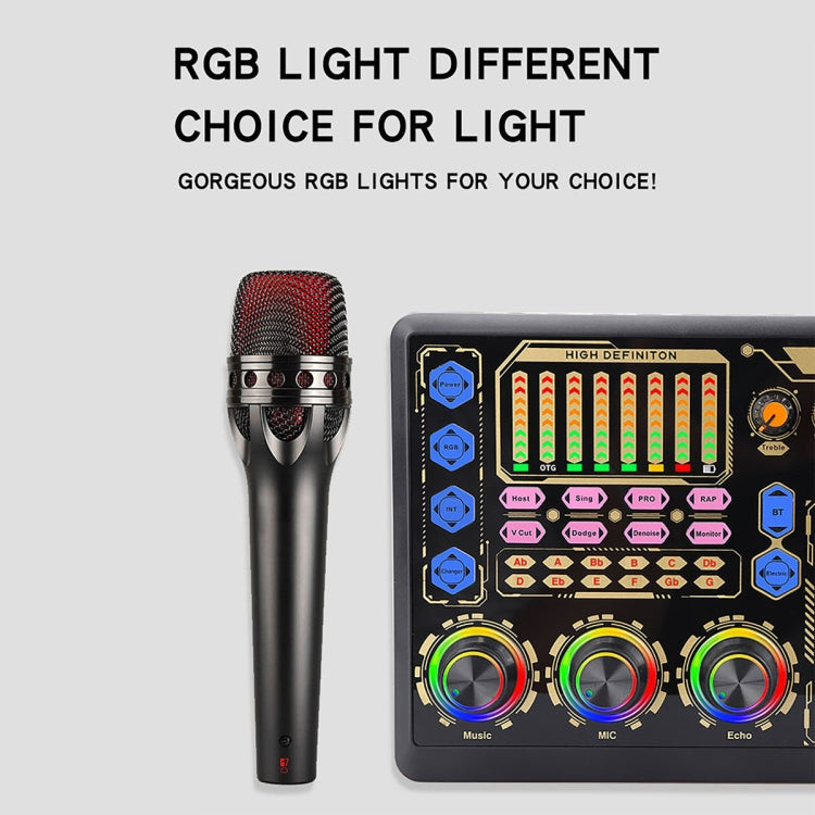 Live Microphone Equipment Sound Card