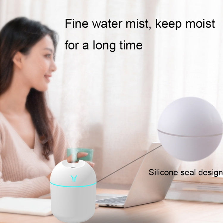 USB Mini Desktop Humidifier with Colorful Night Light | Car & Home Use