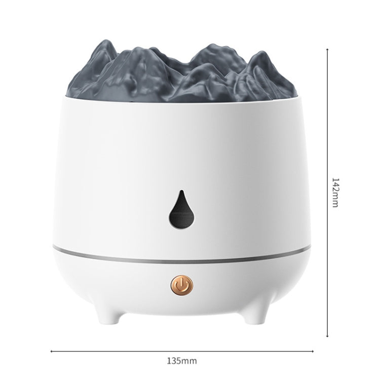HS01 Flame Effect Humidifier with Aromatherapy & Night Light