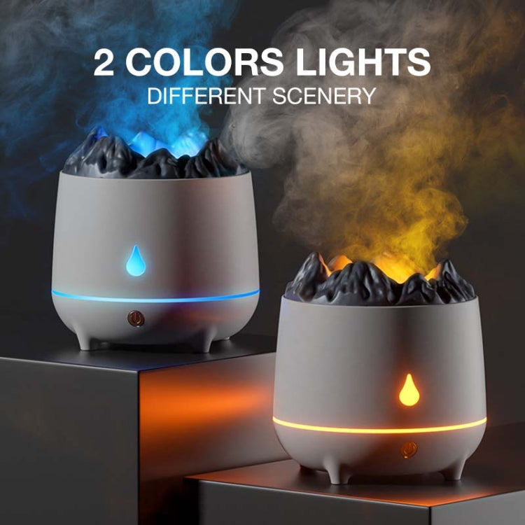HS01 Flame Effect Humidifier with Aromatherapy & Night Light