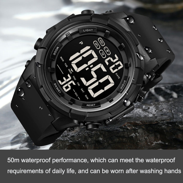 SKMEI 1845 Outdoor Waterproof Large Dial Multifunctional Sports Men Watch