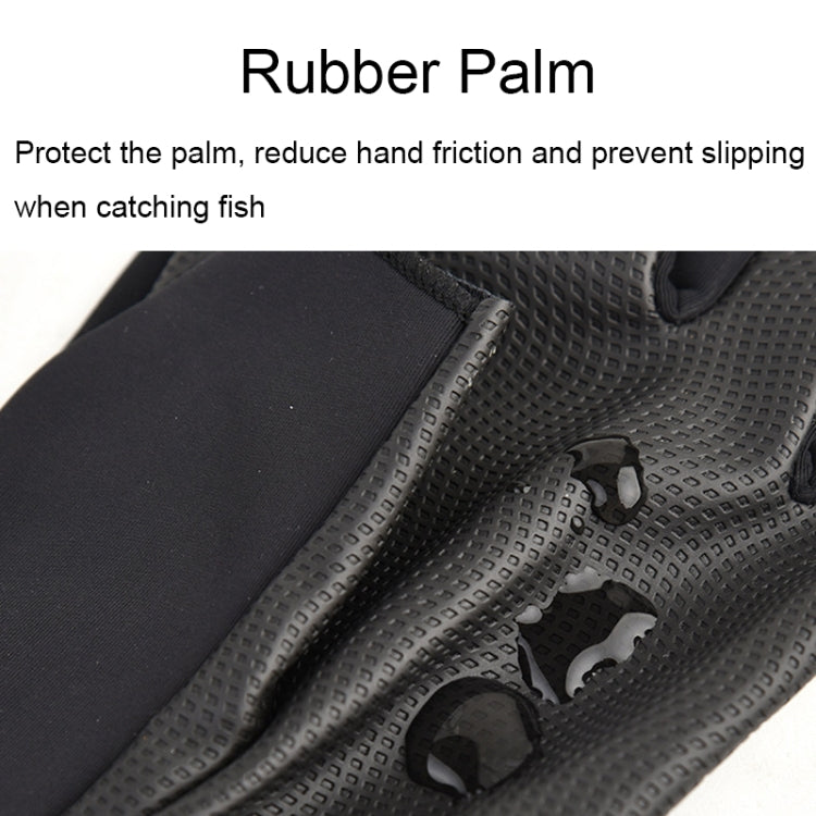 Fishing Fingerless Gloves - Waterproof Non-Slip Lure Fishing Gear