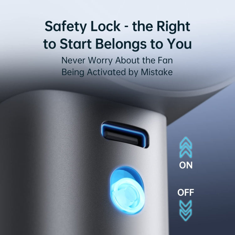 JisuLife FA53 Pro Handheld Fan - USB Rechargeable Portable Desktop Fan