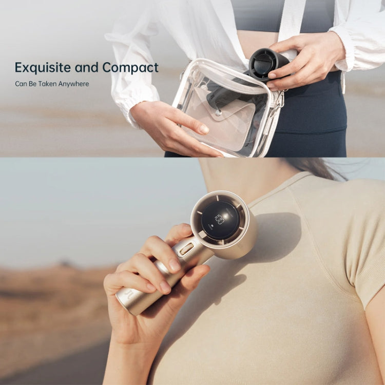 JisuLife FA53 Pro Handheld Fan - USB Rechargeable Portable Desktop Fan